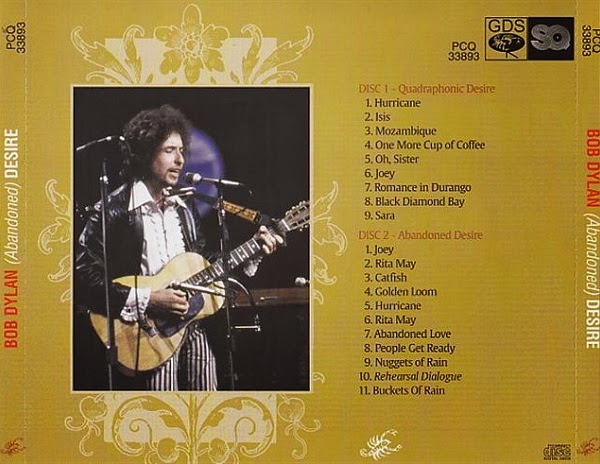 Image result for BOB DYLAN - " Abandoned Desire " Desire Sessions,
