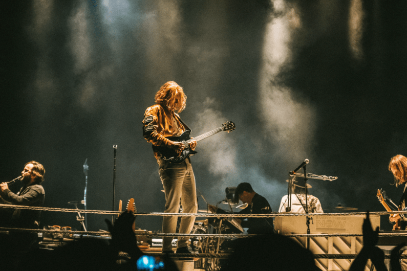 Image result for photos from arcade fire current tour