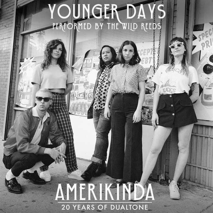 Two new tracks from our 20th anniversary collaborative album, Amerikinda, dropped today! Listen to @angiemcmahon's smoldering rendition of @ohpepmusic's "Tea, Milk & Honey" and @thewildreeds' harmony-laden take on @mtjoyband's "Younger Days".⁠⁠
⁠⁠
Listen to both and pre-order the limited-edition vinyl at the link in our bio.